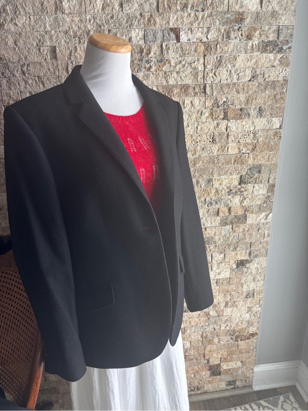 Ted Baker Black Women's Tailored Wool Blazer